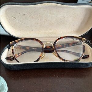 Tortoise Shell Glasses with Case